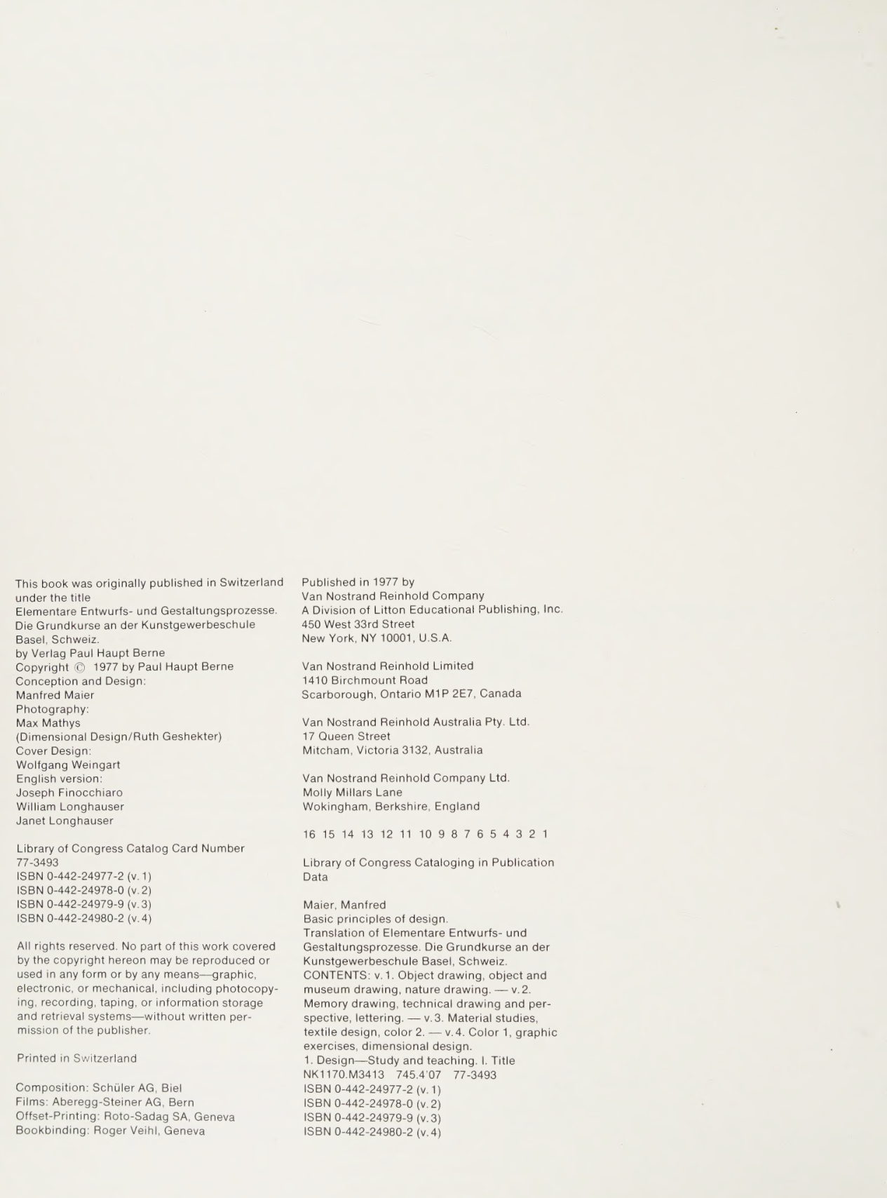 图片[6]-T1018-曼弗雷德·迈尔 设计基本原理 2 | Manfred Maier Basic Principles of Design 2 Van Nostrand Reinho-爱画画的卷心菜