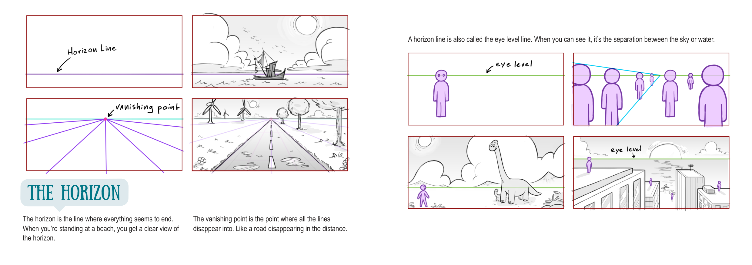 图片[6]-T1299-如何绘制透视 | How to Draw in Pespective-爱画画的卷心菜