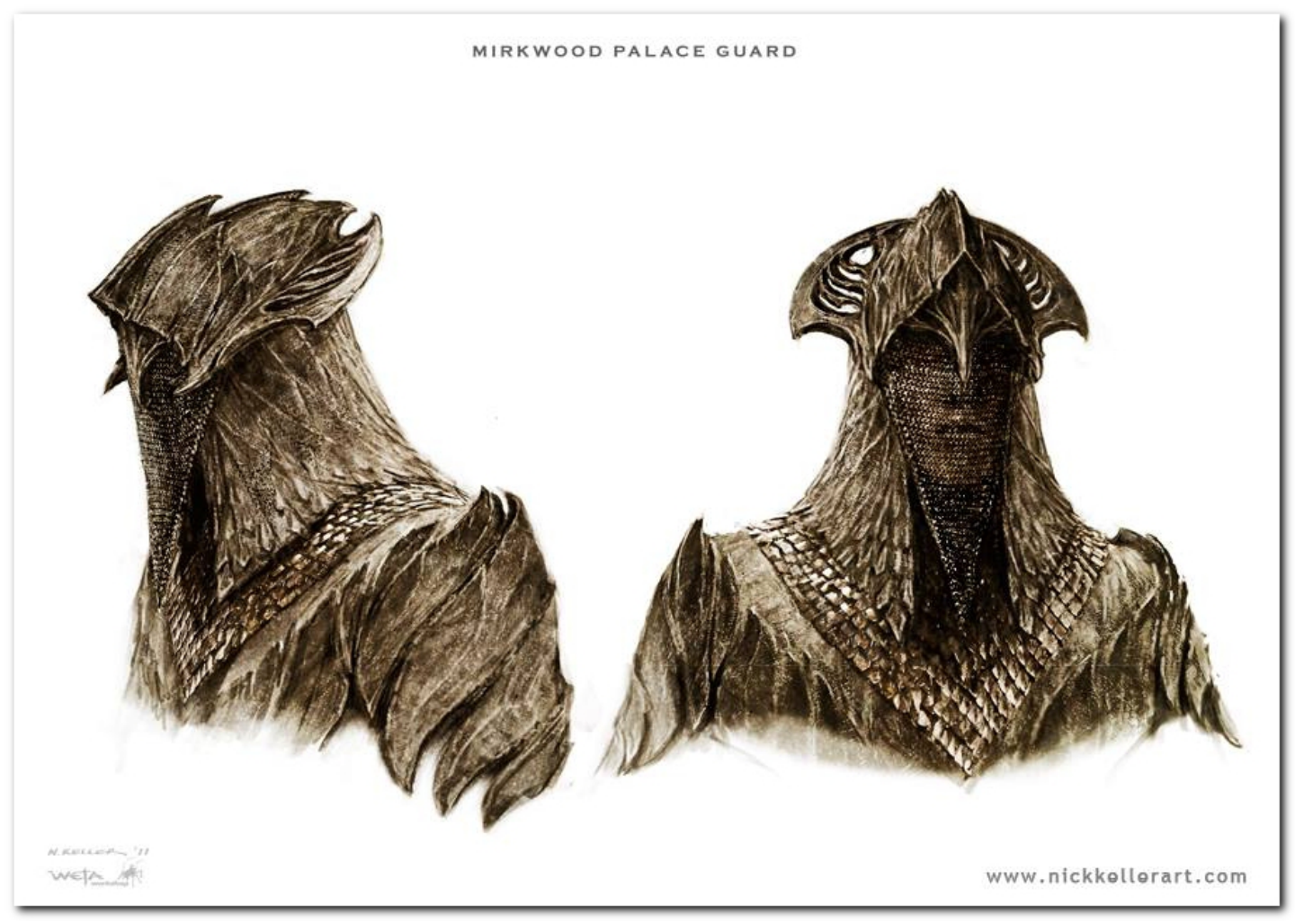 图片[5]-T13-霍比特人：史矛革荒漠编年史艺术与设计 | The Hobbit The Desolation of Smaug Chronicles Art & Design-爱画画的卷心菜
