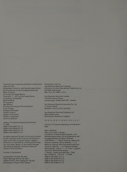 图片[6]-T1019-曼弗雷德·迈尔 设计基本原理 3 1977 韦伯·诺斯特兰德 | Manfred Maier Basic Principles of Design 3 1977, Van Nostrand-爱画画的卷心菜