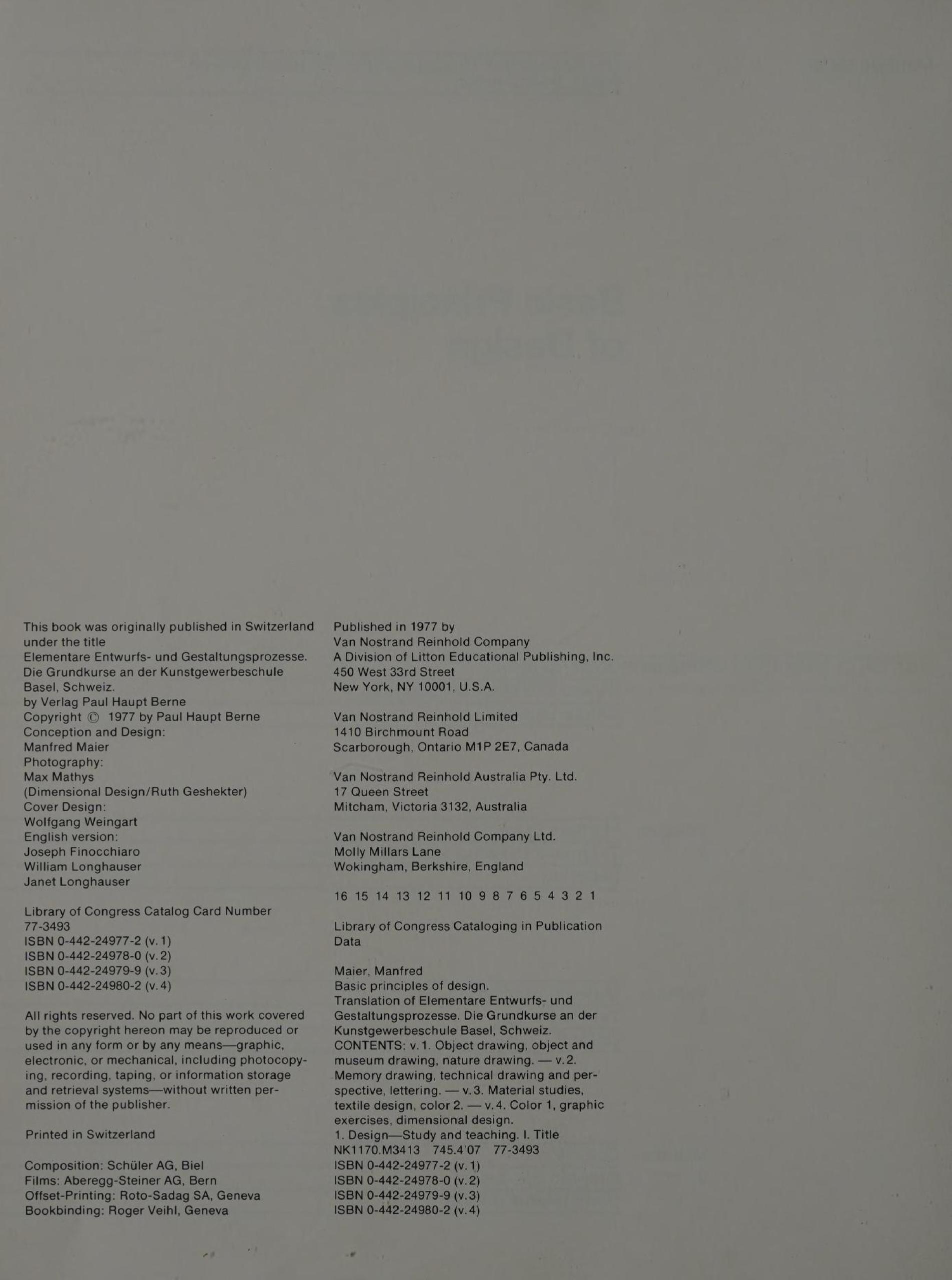 图片[6]-T1019-曼弗雷德·迈尔 设计基本原理 3 1977 韦伯·诺斯特兰德 | Manfred Maier Basic Principles of Design 3 1977, Van Nostrand-爱画画的卷心菜