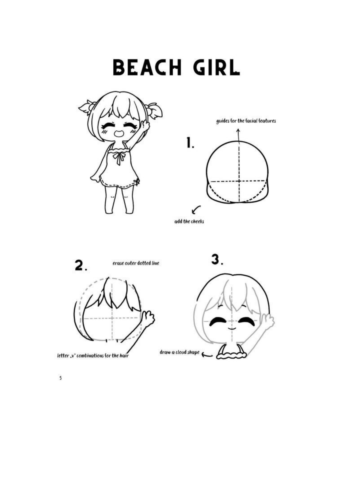 图片[6]-T1314-如何绘制Q版学画超可爱Q版角色 | How To Draw Chibi Learn Drawing Supercute Chibi Characte-爱画画的卷心菜