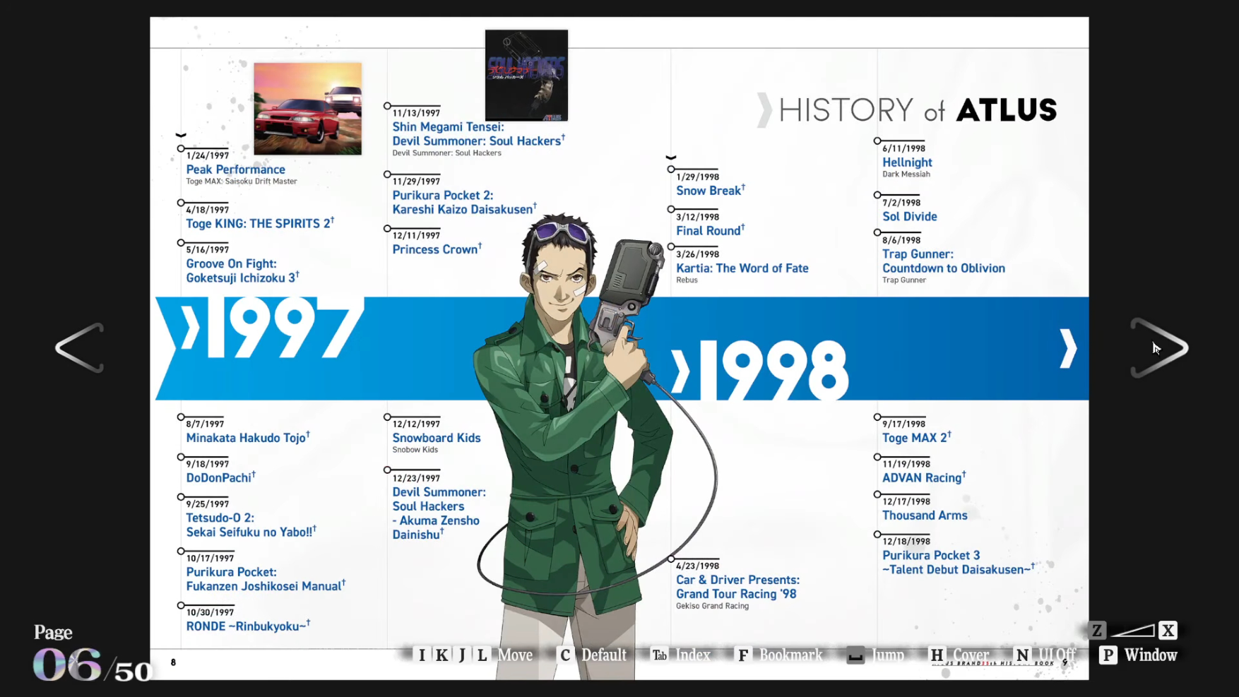 图片[6]-T1326-Atlus三十五周年数字历史书 | Atlus 35th Digital History Book-爱画画的卷心菜