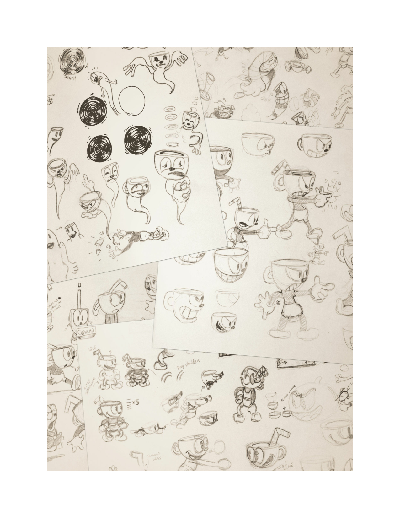 图片[6]-T1407-《茶杯头艺术设定集》 | The Art of Cuphead (Studio MDHR)-爱画画的卷心菜