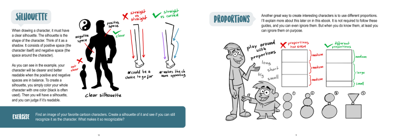 图片[6]-T1420-如何绘制风格化角色 | How to Draw Stylized Chatacters-爱画画的卷心菜