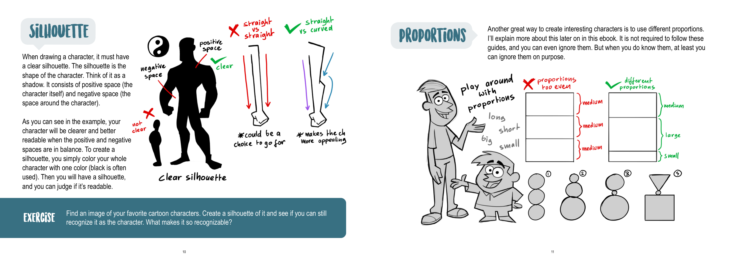 图片[6]-T1420-如何绘制风格化角色 | How to Draw Stylized Chatacters-爱画画的卷心菜