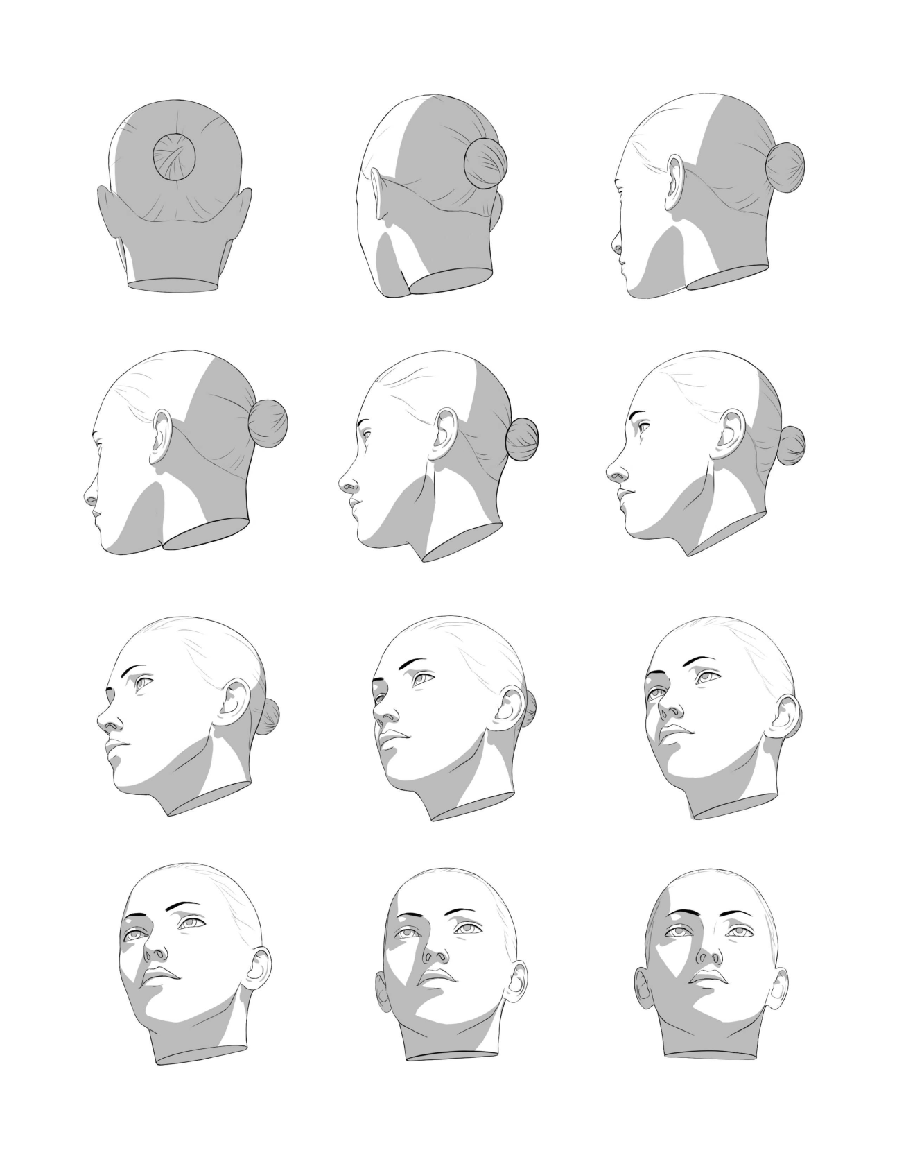 图片[6]-T1031-艺术家面部光照参考指南 Amanda Jean | An Artists Reference Guide To Lighting The Face Amanda Jean-爱画画的卷心菜