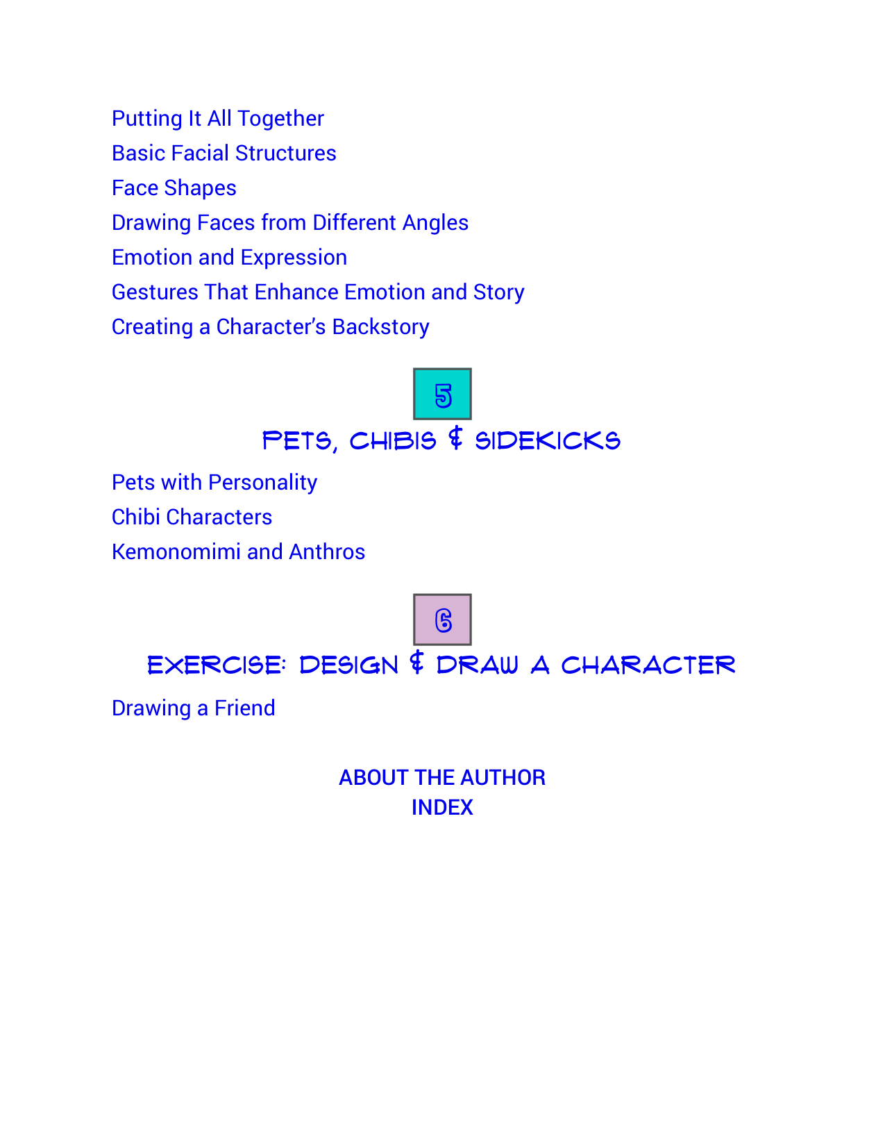 图片[6]-T1050-TB Choi 动漫与漫画角色设计教程 | TB Choi Design Your Own Anime and Manga Characters Step by Ste-爱画画的卷心菜