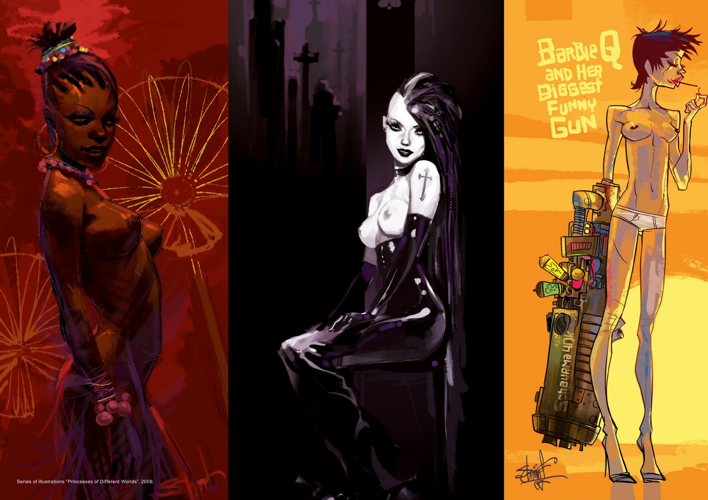 图片[6]-T1063-奥托·施密特艺术设定集扩展版 | Otto Schmidt Artbook Expanded edition-爱画画的卷心菜