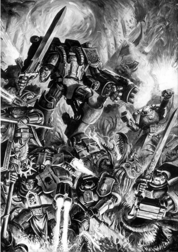 图片[5]-T1077-战锤40K 规则书 灰骑士 第五版 | Warhammer 40k – Codex – Grey Knights 5E-爱画画的卷心菜