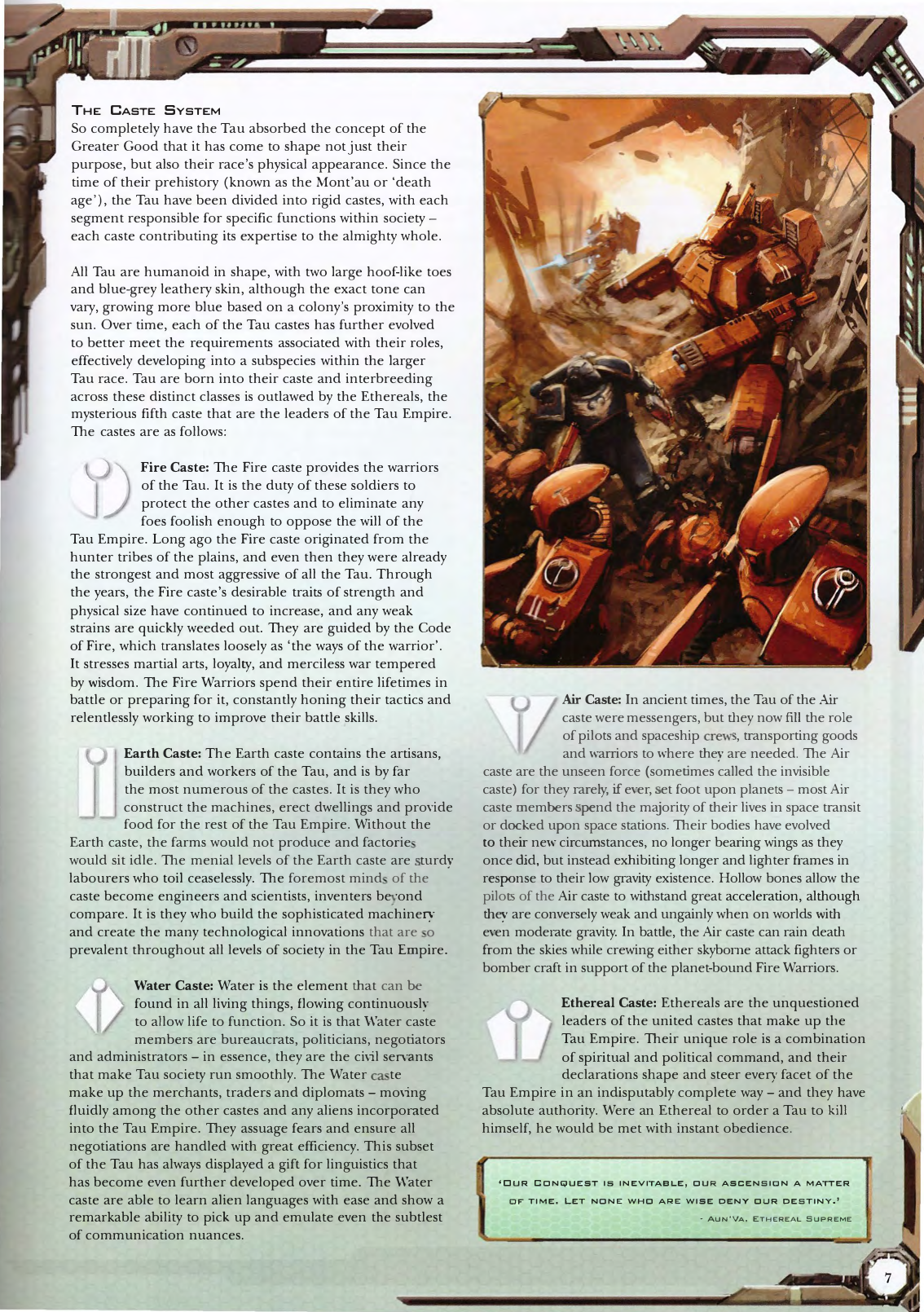 图片[7]-T1081-战锤40K 规则书 陶氏帝国 第六版 | Warhammer 40k – Codex -Tau Empire 6E-爱画画的卷心菜