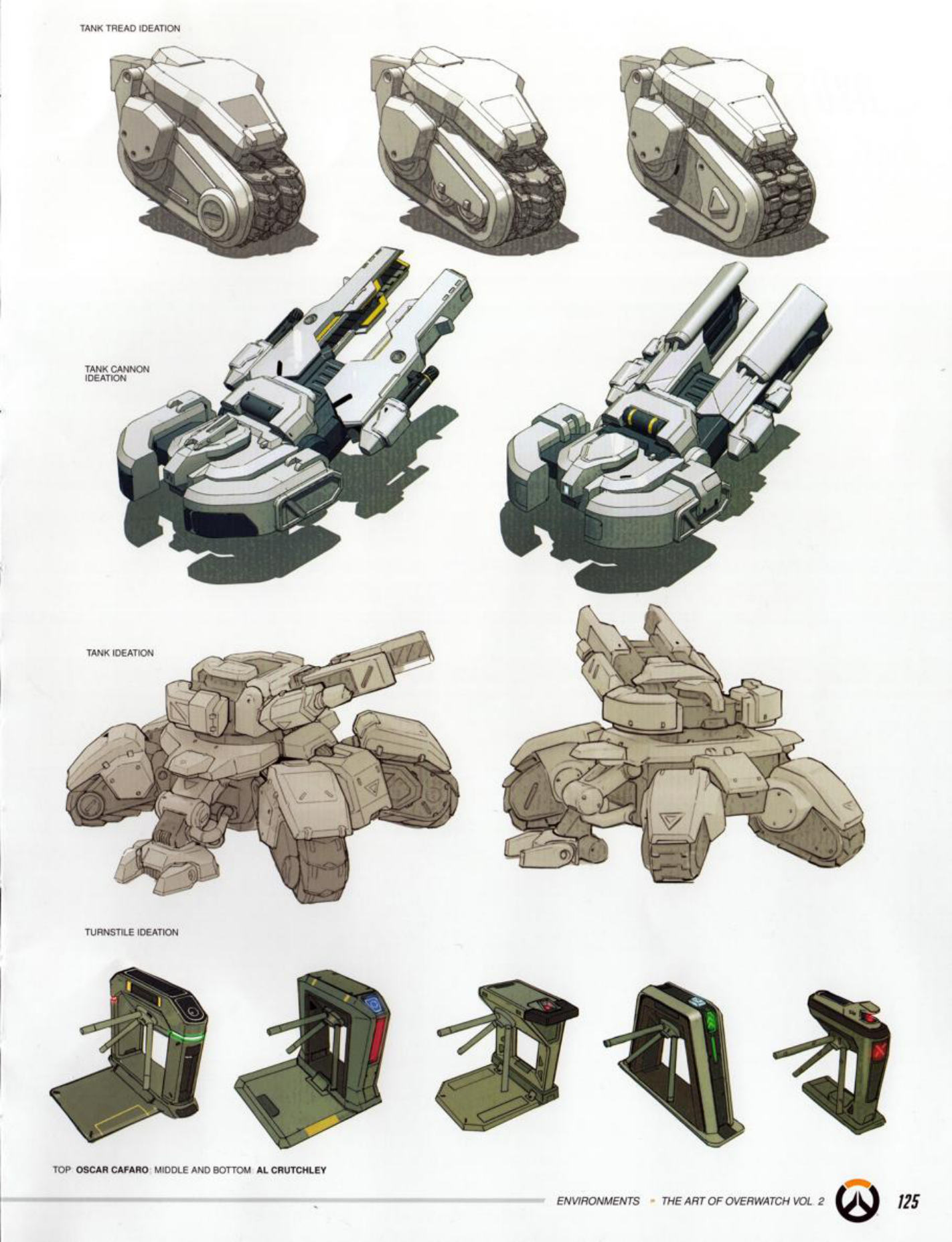 图片[7]-T1112-守望先锋艺术设定集第二卷 | The Art of Overwatch – Volume 2-爱画画的卷心菜