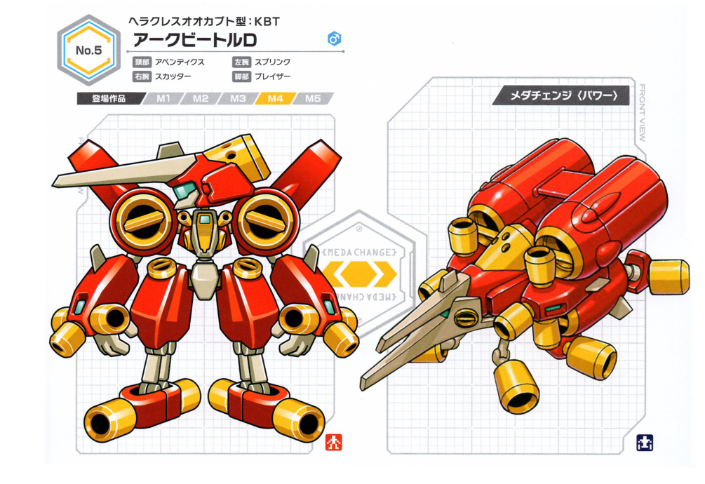 图片[7]-T1186-机甲战士终极角色设定集 | Medarot Ultimate Character Book-爱画画的卷心菜
