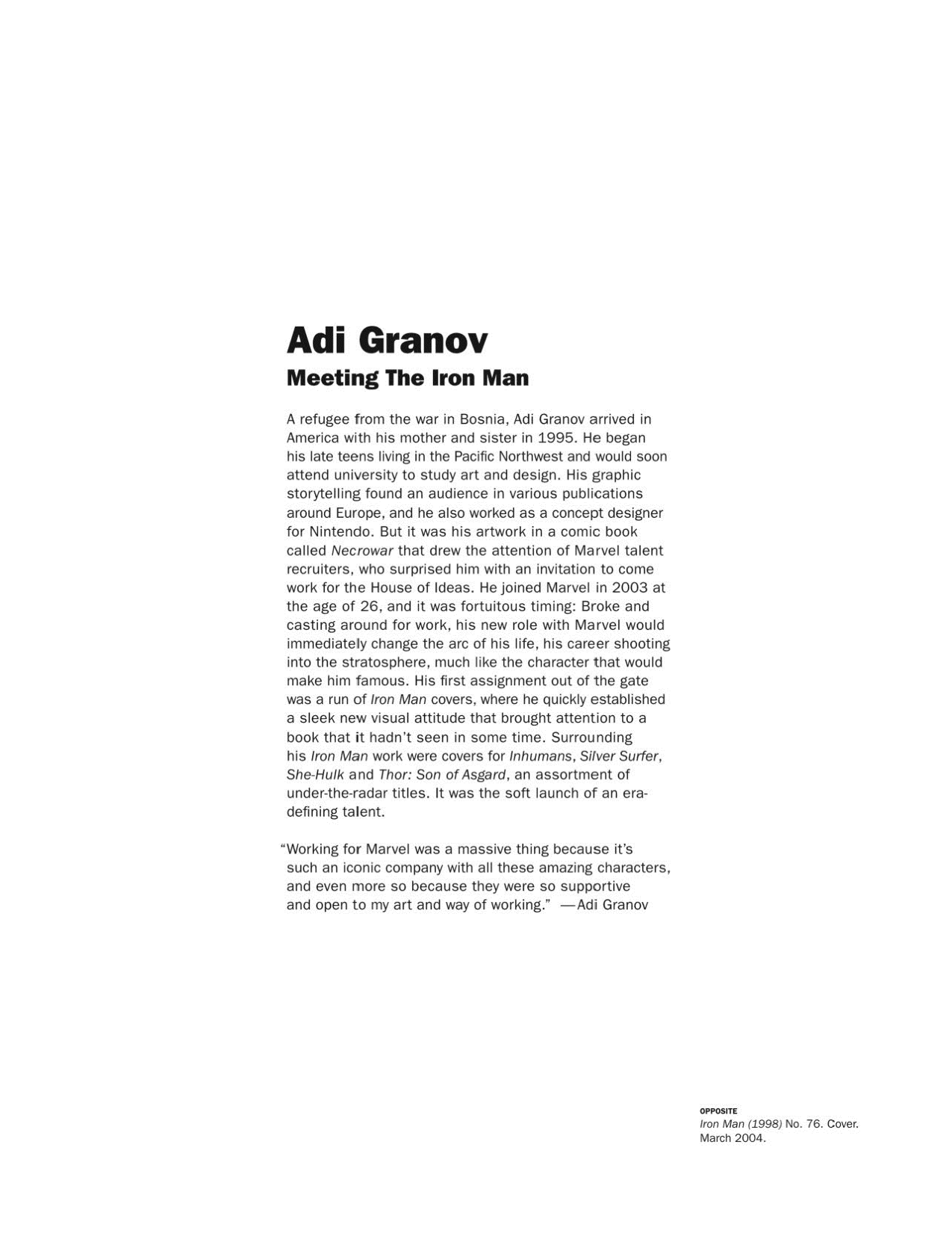 图片[7]-T1198-漫威专论 阿迪·格拉诺夫的艺术 | Marvel Monograph – The Art of Adi Granov-爱画画的卷心菜