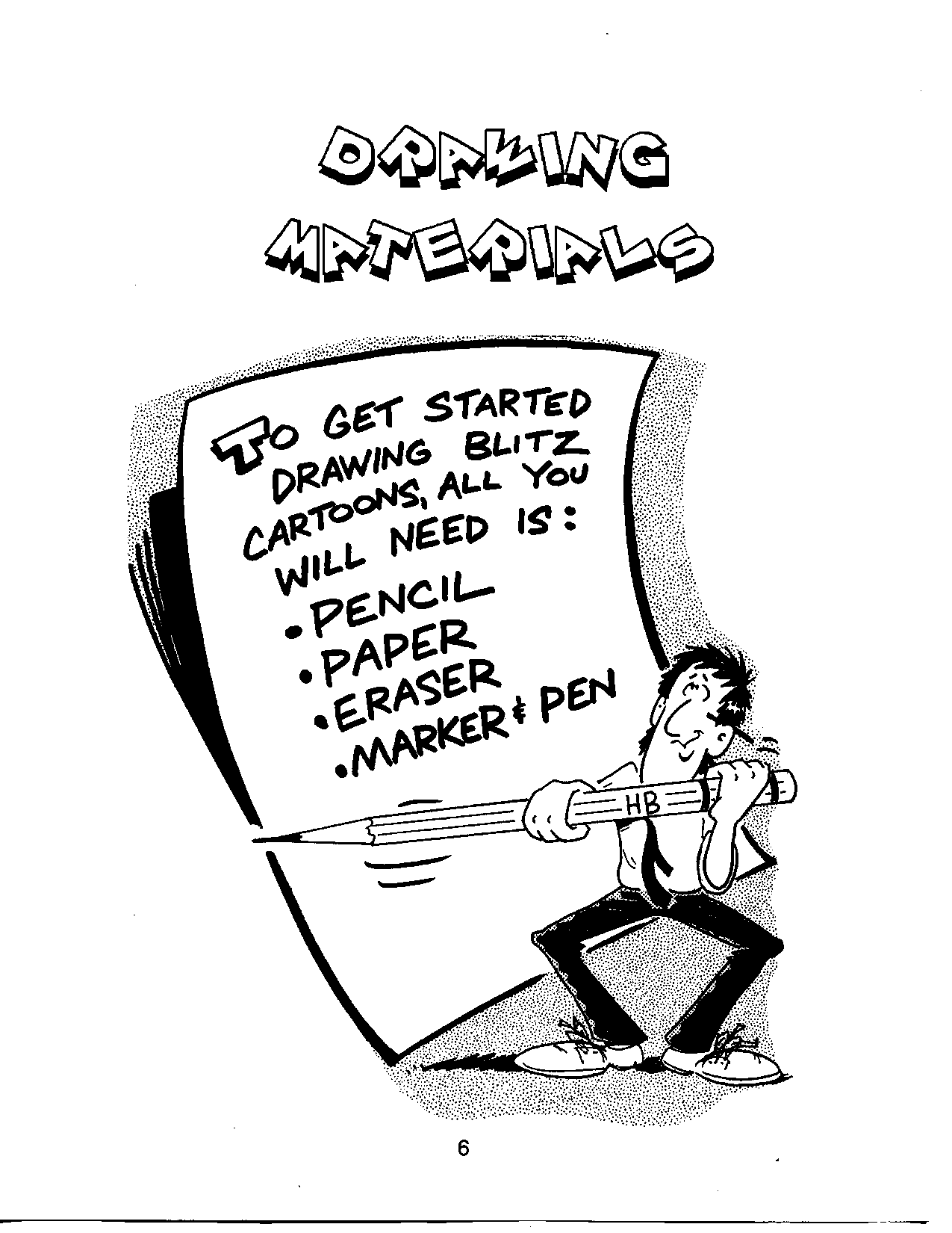 图片[7]-T125-布鲁斯·布利茨教你画布利茨漫画 | Bruce Blitz – How To Draw Blitz Cartoons-爱画画的卷心菜