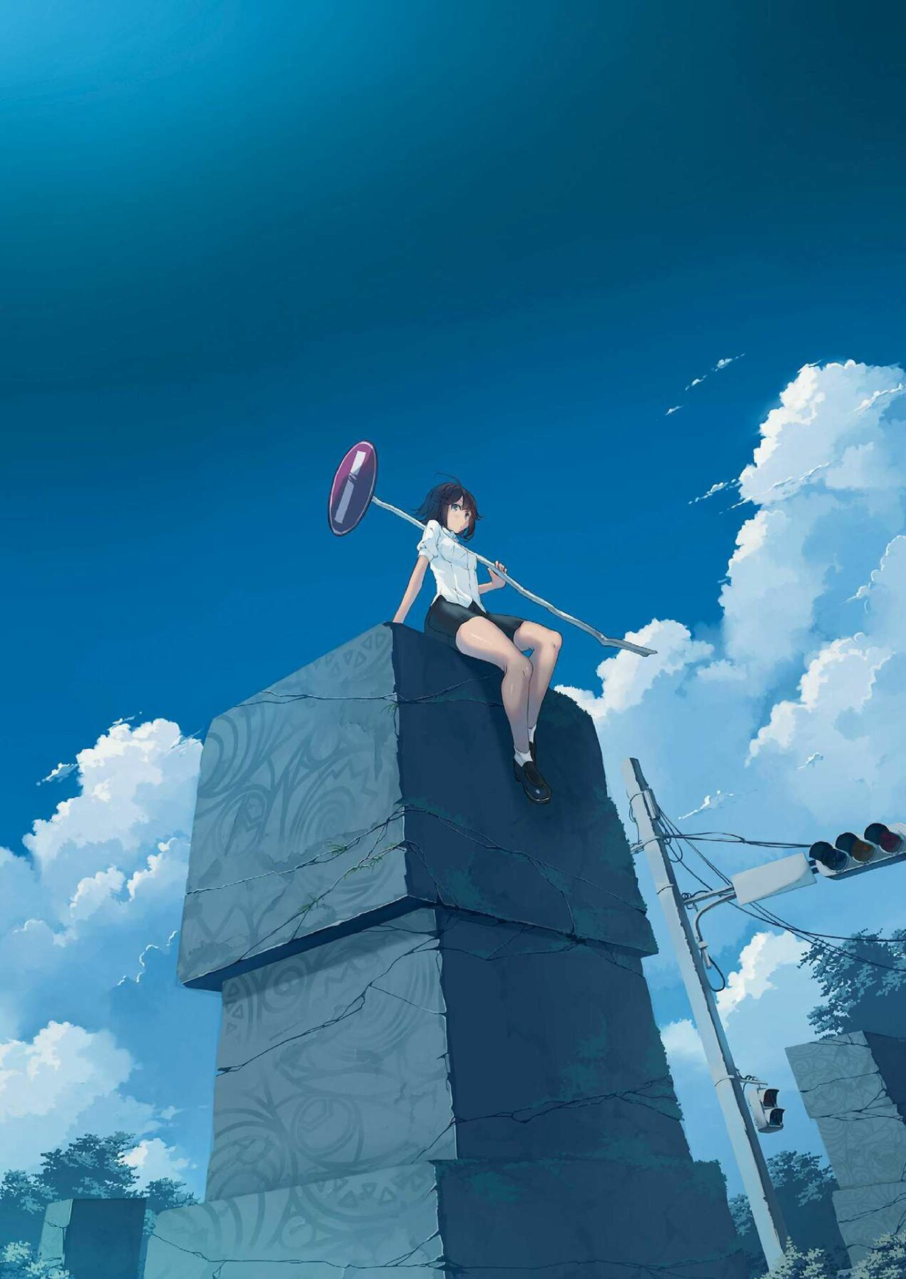 图片[7]-T127-循序渐进的SAI×Photoshop背景绘制课程 自如表现季节与时间流逝 by garnet z li | ステップアップ式 SAI×Photoshopで描く 背景レッスン 季節や時の流れを自在に表現する by garnet z li-爱画画的卷心菜