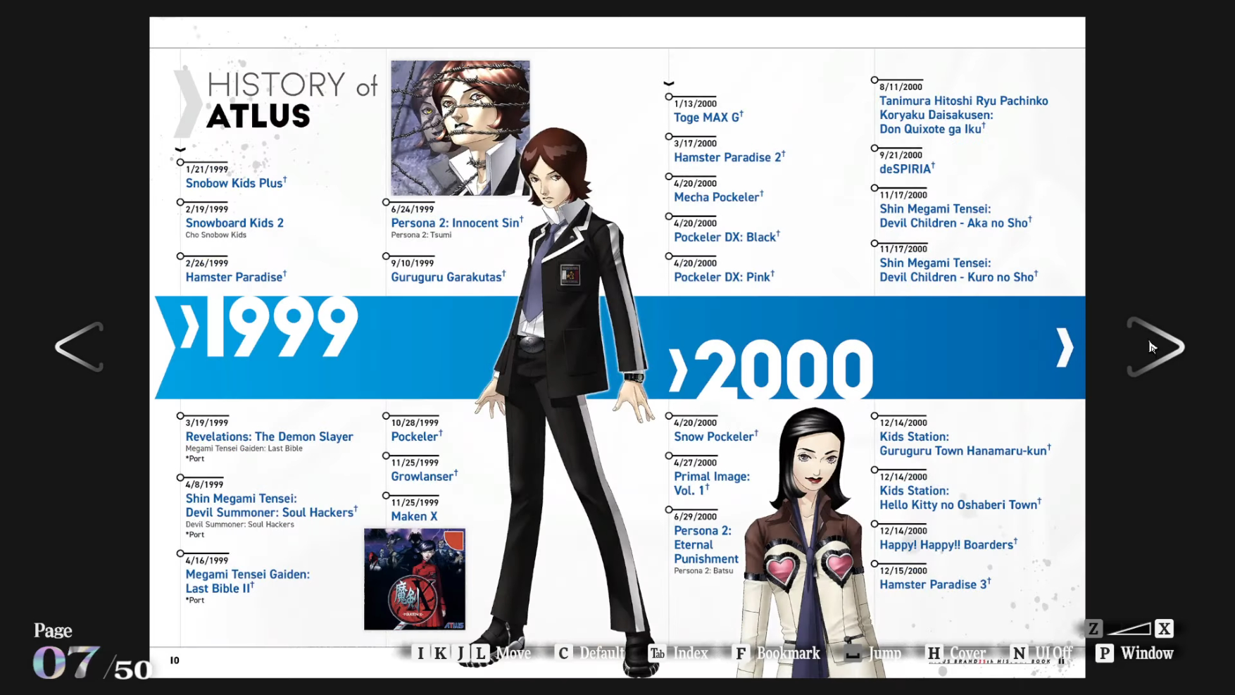 图片[7]-T1326-Atlus三十五周年数字历史书 | Atlus 35th Digital History Book-爱画画的卷心菜