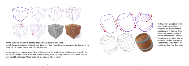 图片[7]-T1349-道具绘制教程 | How to Draw props-爱画画的卷心菜