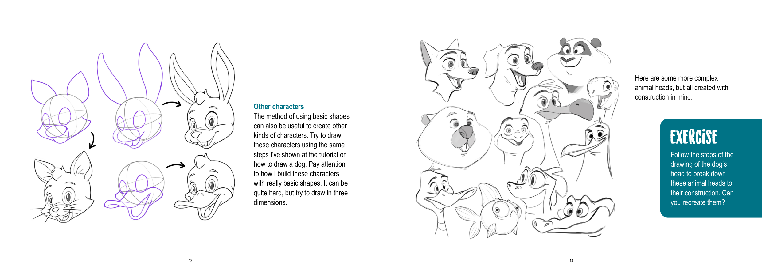 图片[7]-T1388-如何绘制拟人化角色 | How to draw anthropomorphic characters-爱画画的卷心菜