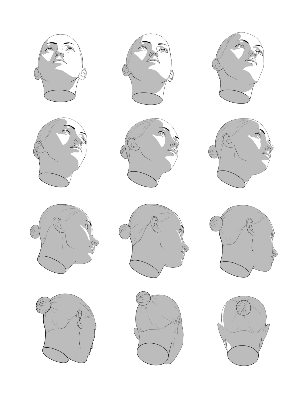 图片[7]-T1031-艺术家面部光照参考指南 Amanda Jean | An Artists Reference Guide To Lighting The Face Amanda Jean-爱画画的卷心菜