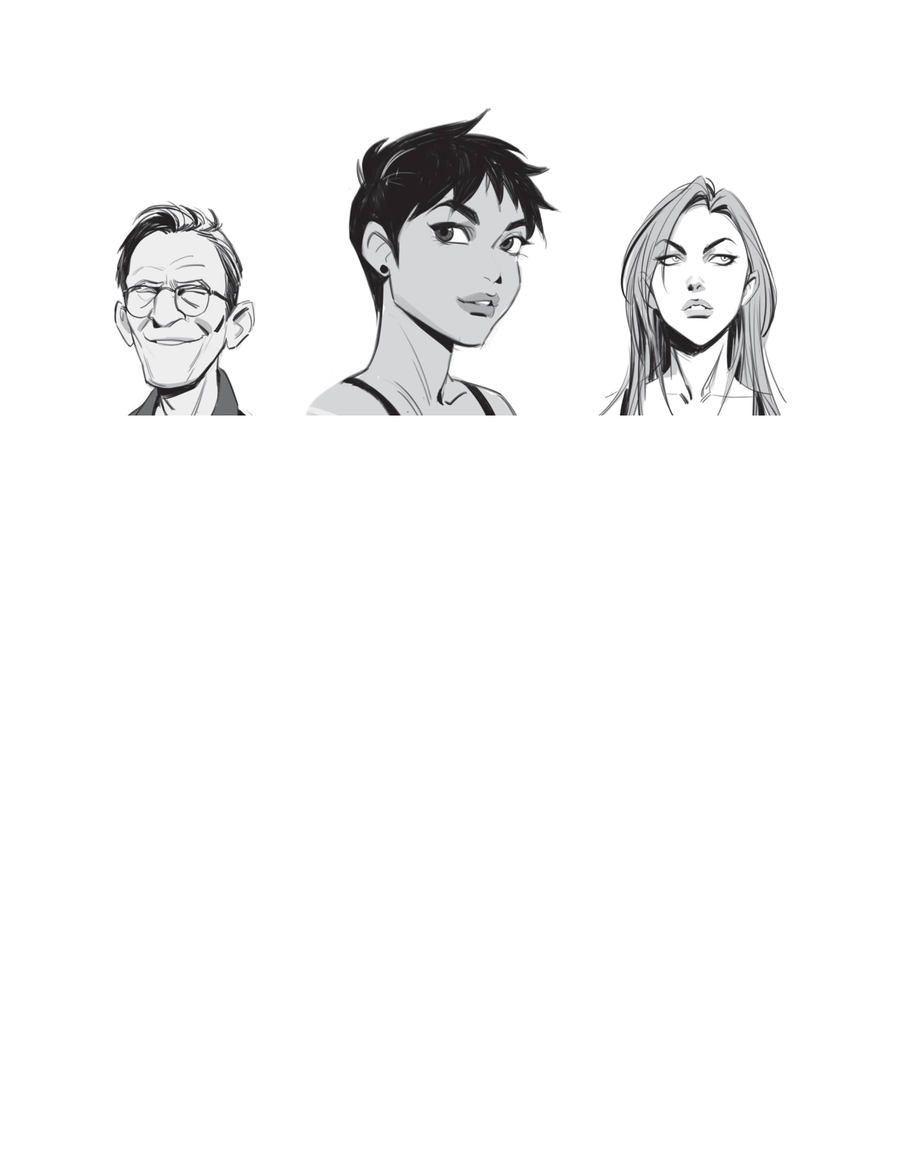 图片[7]-T1050-TB Choi 动漫与漫画角色设计教程 | TB Choi Design Your Own Anime and Manga Characters Step by Ste-爱画画的卷心菜