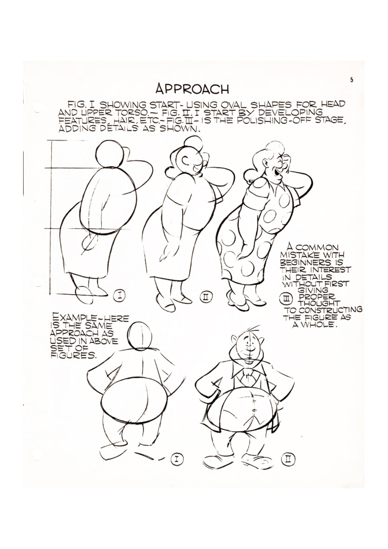 图片[7]-T107-Ken Hultgren 卡通漫画绘制技巧 | Ken Hultgren – The Know How of Cartooning – 1946-爱画画的卷心菜
