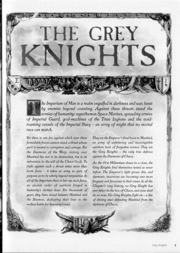 图片[6]-T1077-战锤40K 规则书 灰骑士 第五版 | Warhammer 40k – Codex – Grey Knights 5E-爱画画的卷心菜