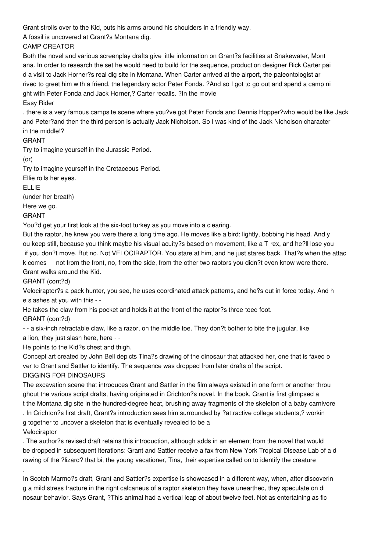 图片[8]-T1110-侏罗纪公园 官方剧本集 | Jurassic Park – The Official Script Book-爱画画的卷心菜