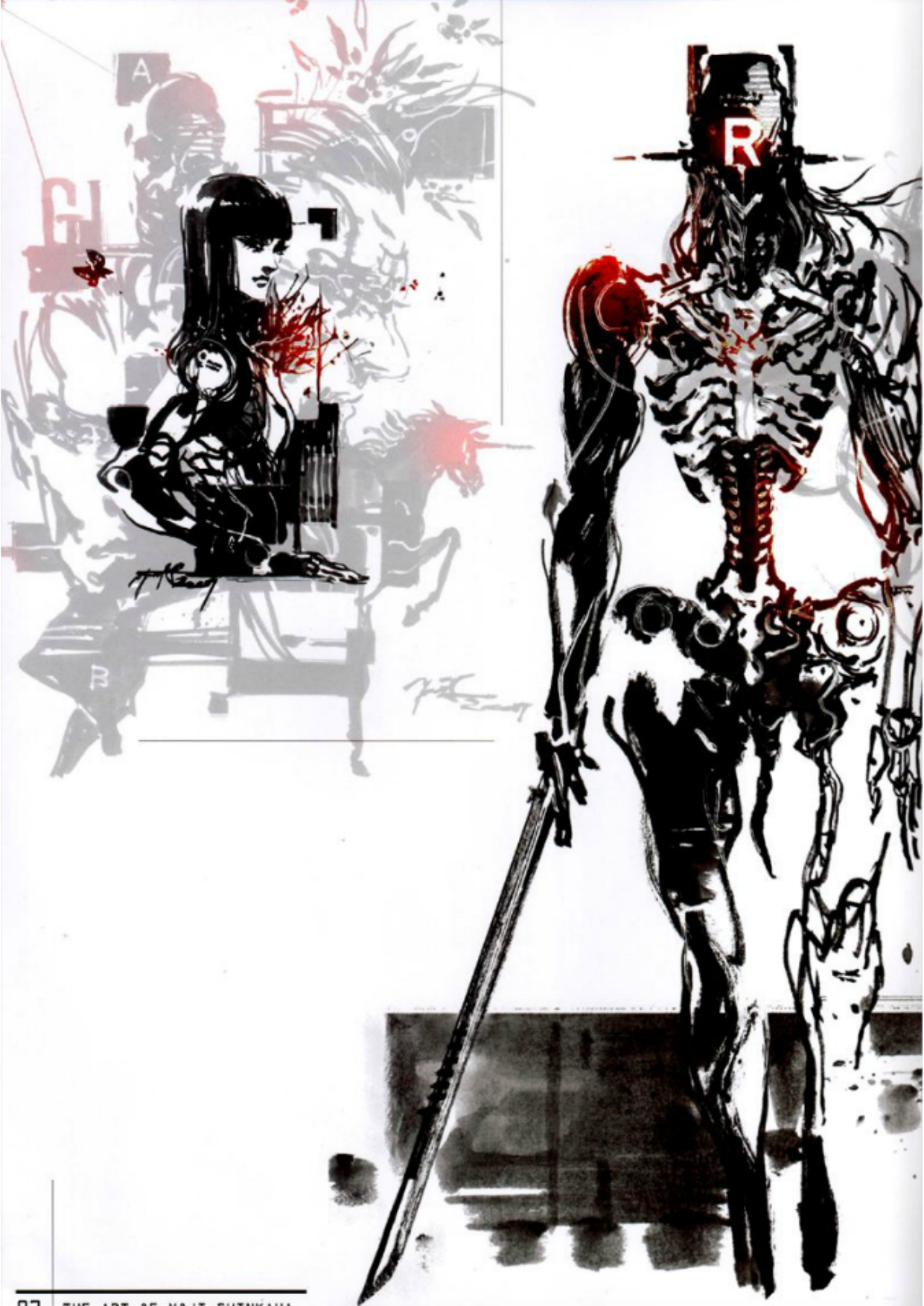 图片[8]-T1153-新川洋司艺术集3 | Art of the Yoji Shinkawa 3-爱画画的卷心菜