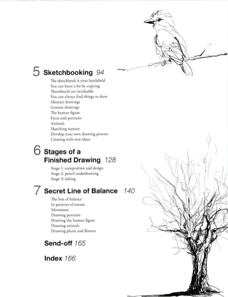 图片[8]-T1155-Alphonso Dunn钢笔与墨水绘画简明指南 | Alphonso Dunn Pen and Ink Drawing A Simple Guide 2015, Three M-爱画画的卷心菜