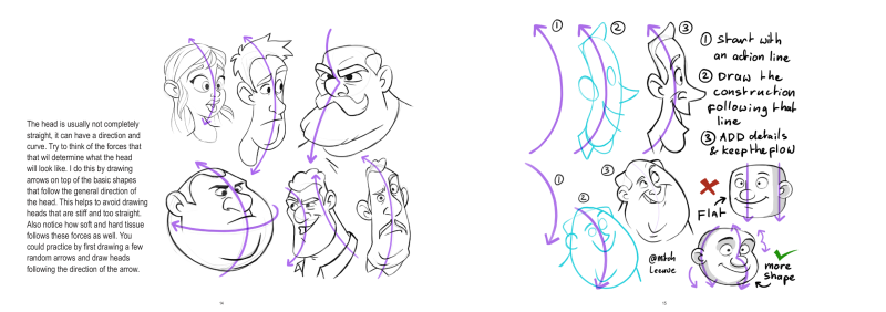 图片[8]-T1194-如何绘制角色 | How to Draw Character-爱画画的卷心菜