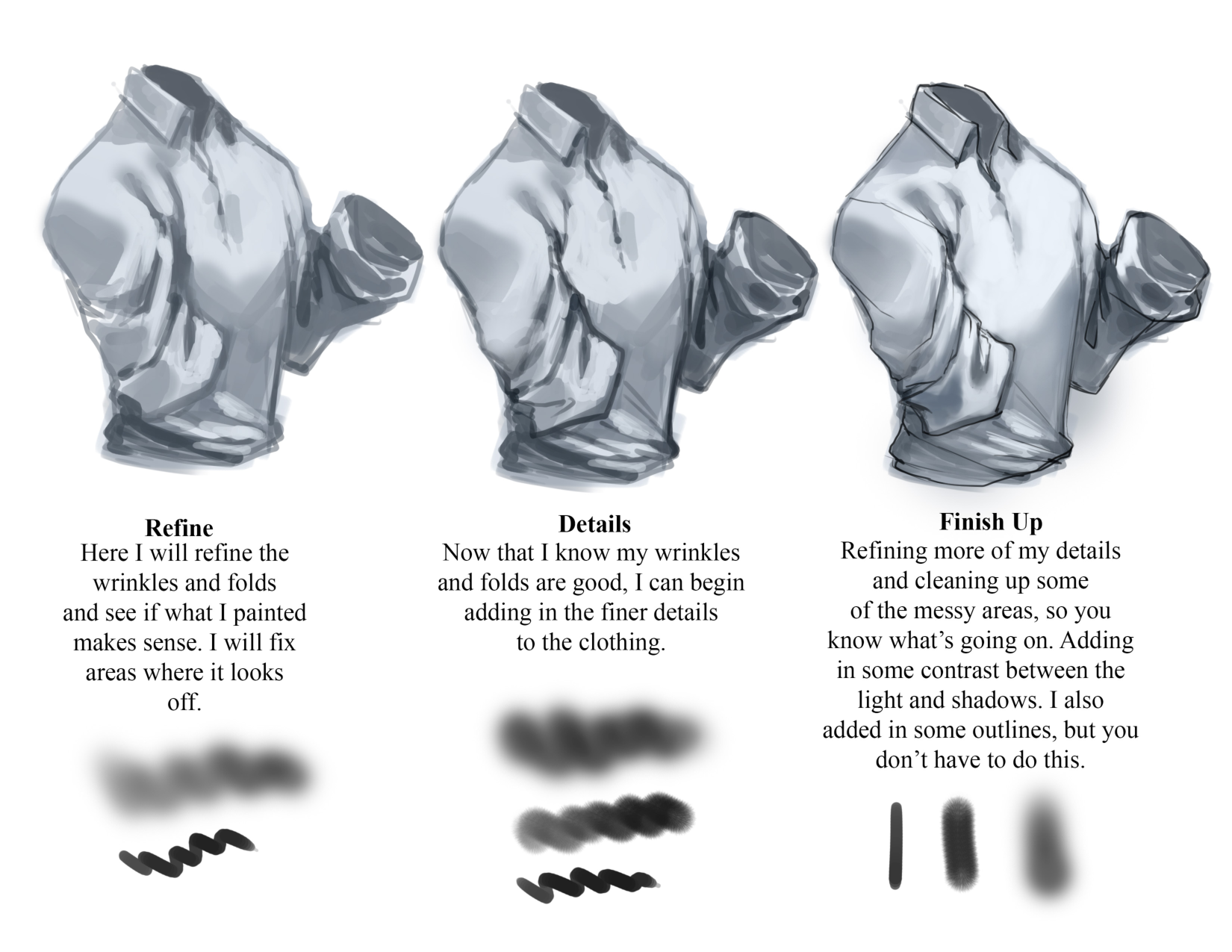 图片[8]-T1234-服装教程 第一册 | CLOTHING TUTORIAL P1-爱画画的卷心菜