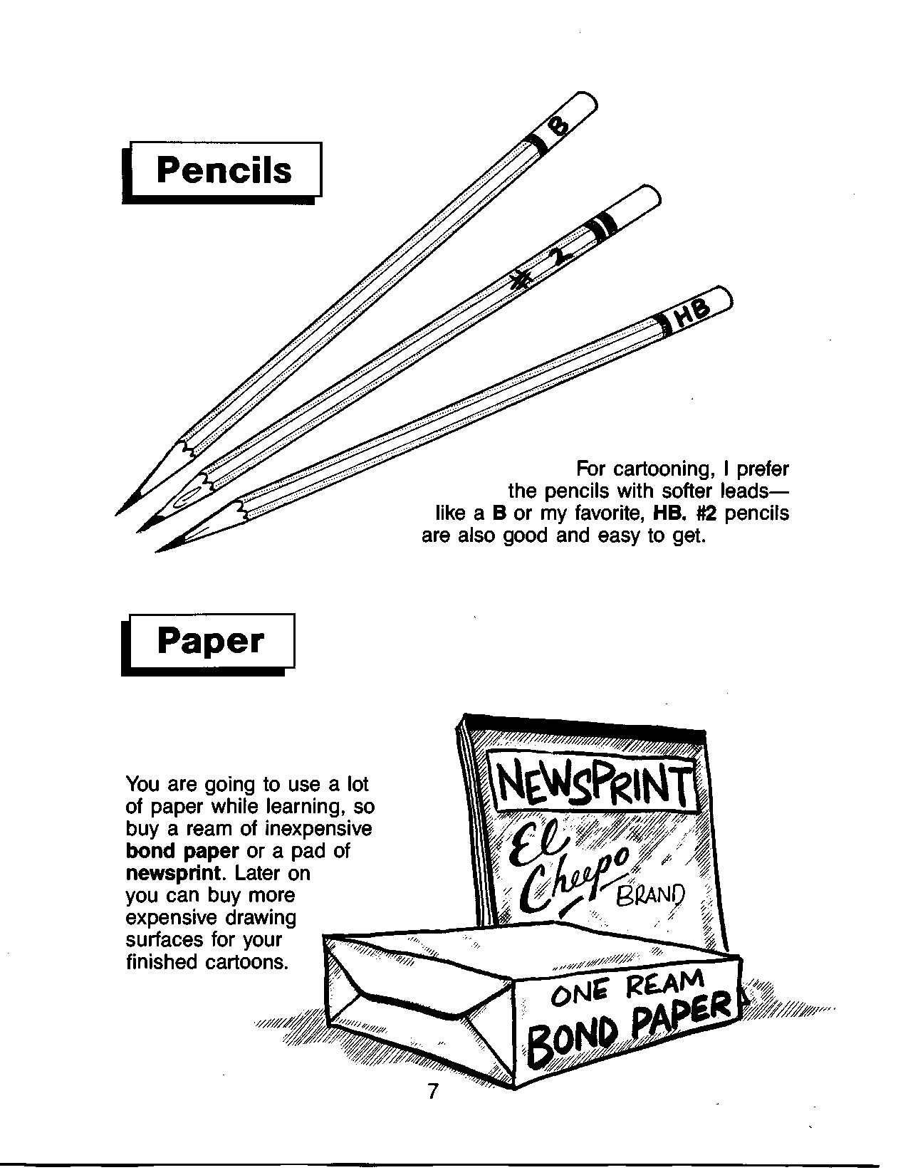图片[8]-T125-布鲁斯·布利茨教你画布利茨漫画 | Bruce Blitz – How To Draw Blitz Cartoons-爱画画的卷心菜