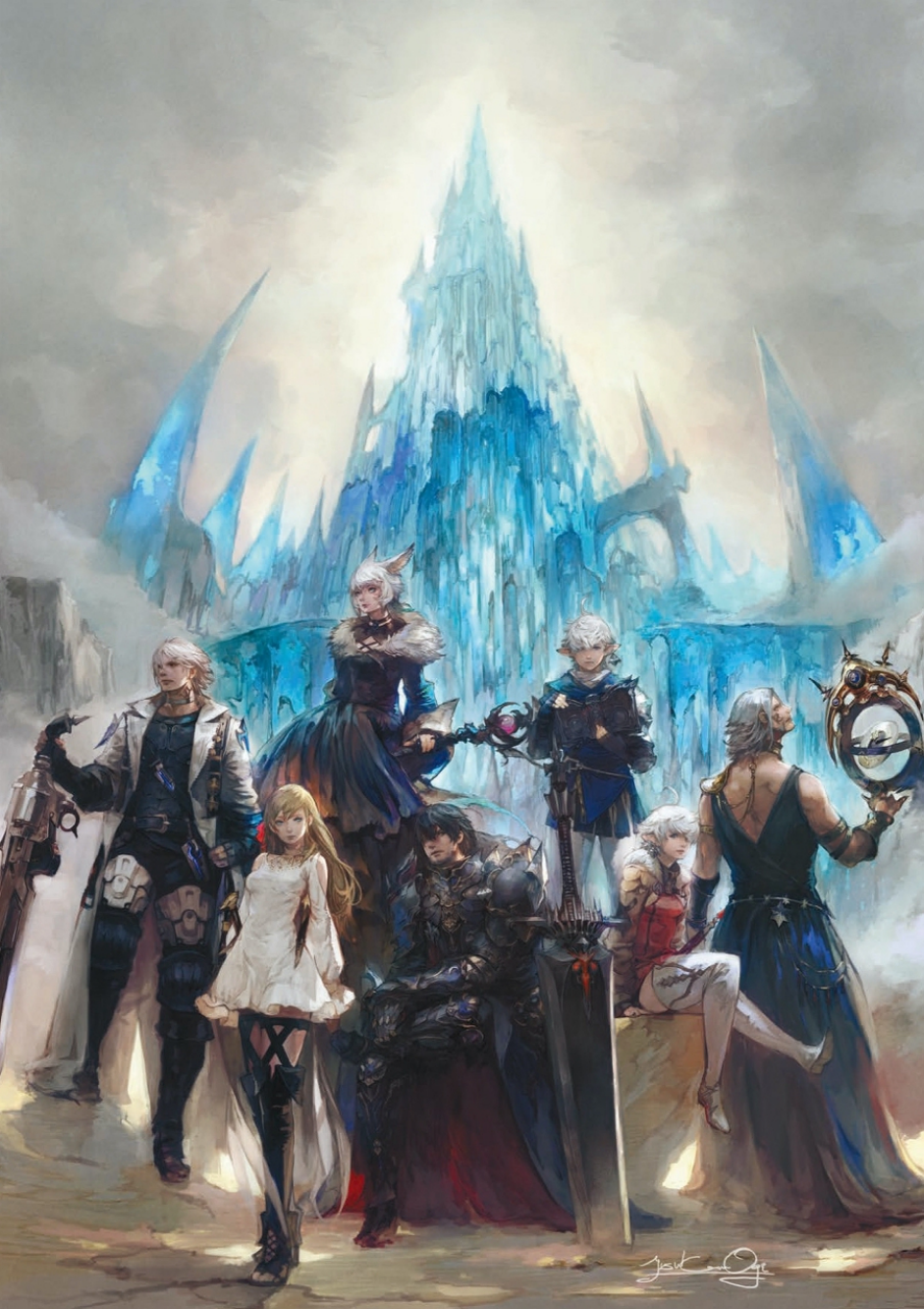 图片[8]-T1261-最终幻想十四 暗影之逆焰 反思之艺 历史 | Final Fantasy XIV Shadowbringers The Art of Reflection Histori-爱画画的卷心菜