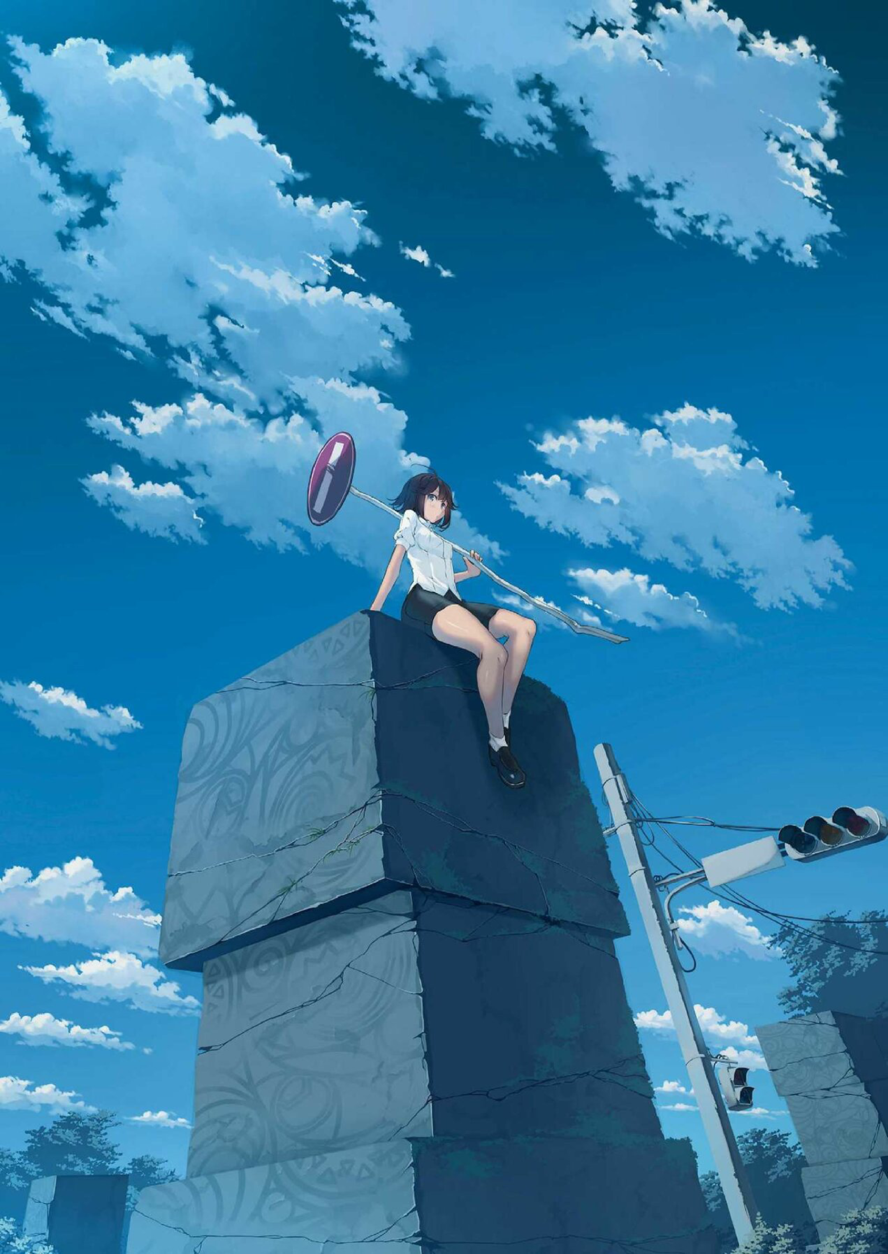 图片[8]-T127-循序渐进的SAI×Photoshop背景绘制课程 自如表现季节与时间流逝 by garnet z li | ステップアップ式 SAI×Photoshopで描く 背景レッスン 季節や時の流れを自在に表現する by garnet z li-爱画画的卷心菜