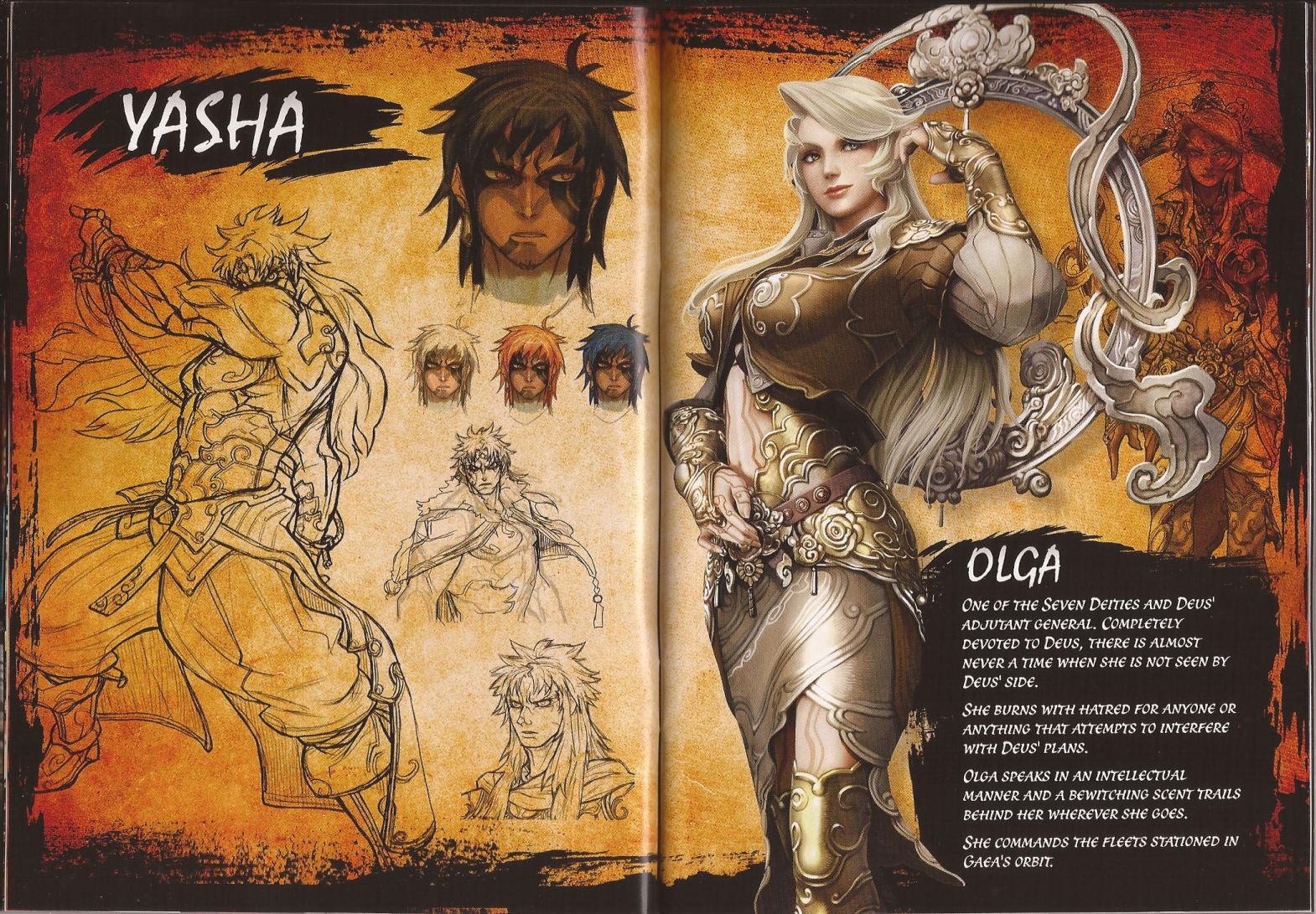 图片[8]-T1295-阿修罗之怒官方完全作品设定集 | Asura 39 s Wrath Official Complete Works Art Book-爱画画的卷心菜