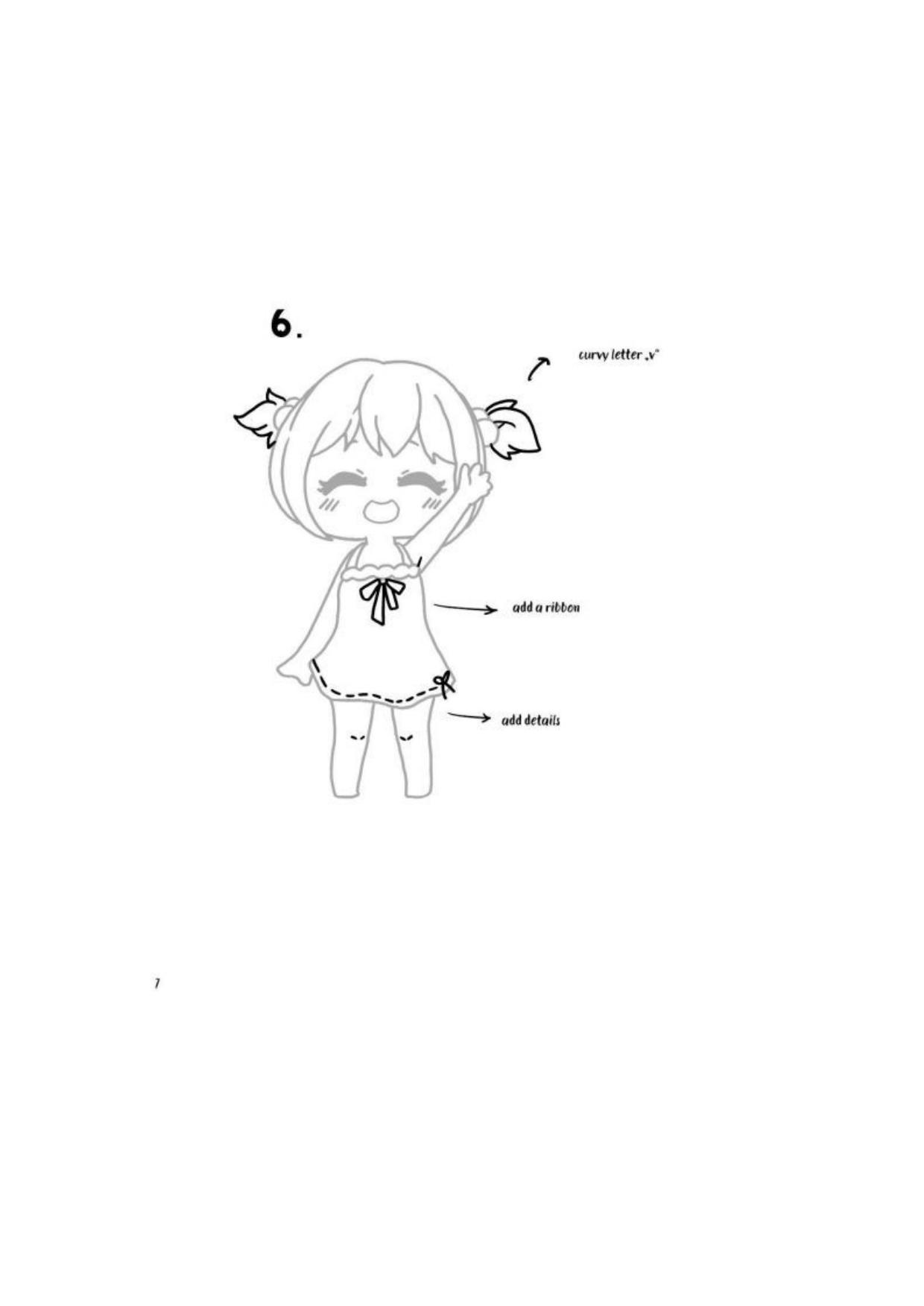 图片[8]-T1314-如何绘制Q版学画超可爱Q版角色 | How To Draw Chibi Learn Drawing Supercute Chibi Characte-爱画画的卷心菜