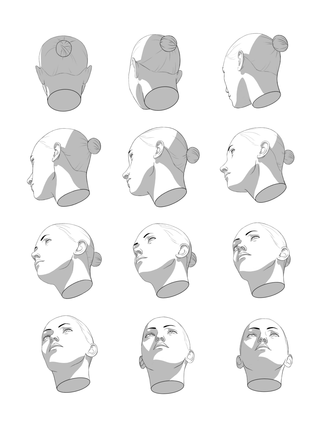 图片[8]-T1031-艺术家面部光照参考指南 Amanda Jean | An Artists Reference Guide To Lighting The Face Amanda Jean-爱画画的卷心菜