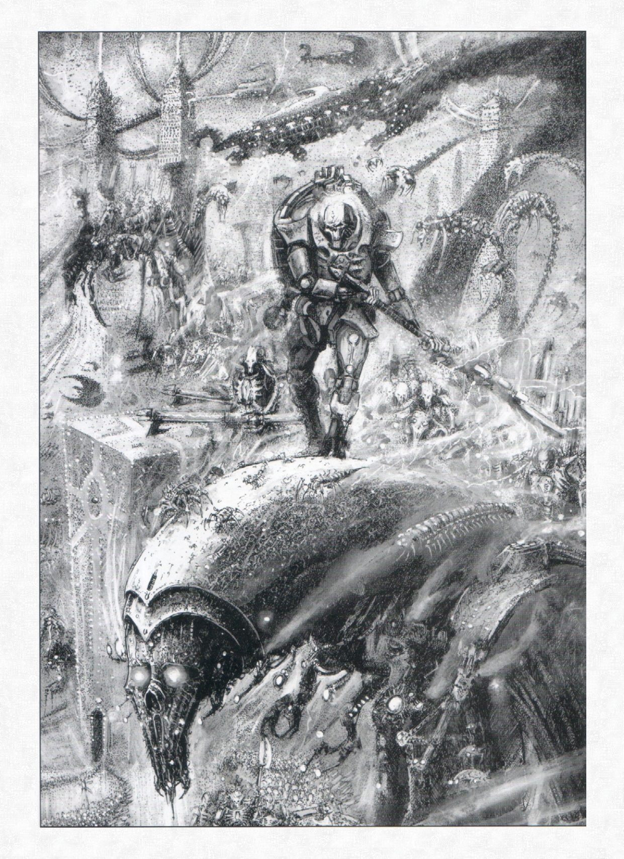 图片[8]-T1079-战锤40K 代码集 死灵族 第五版 俄文 1 4 | Warhammer 40k – Codex – Necrons 5E RUS  1 4-爱画画的卷心菜
