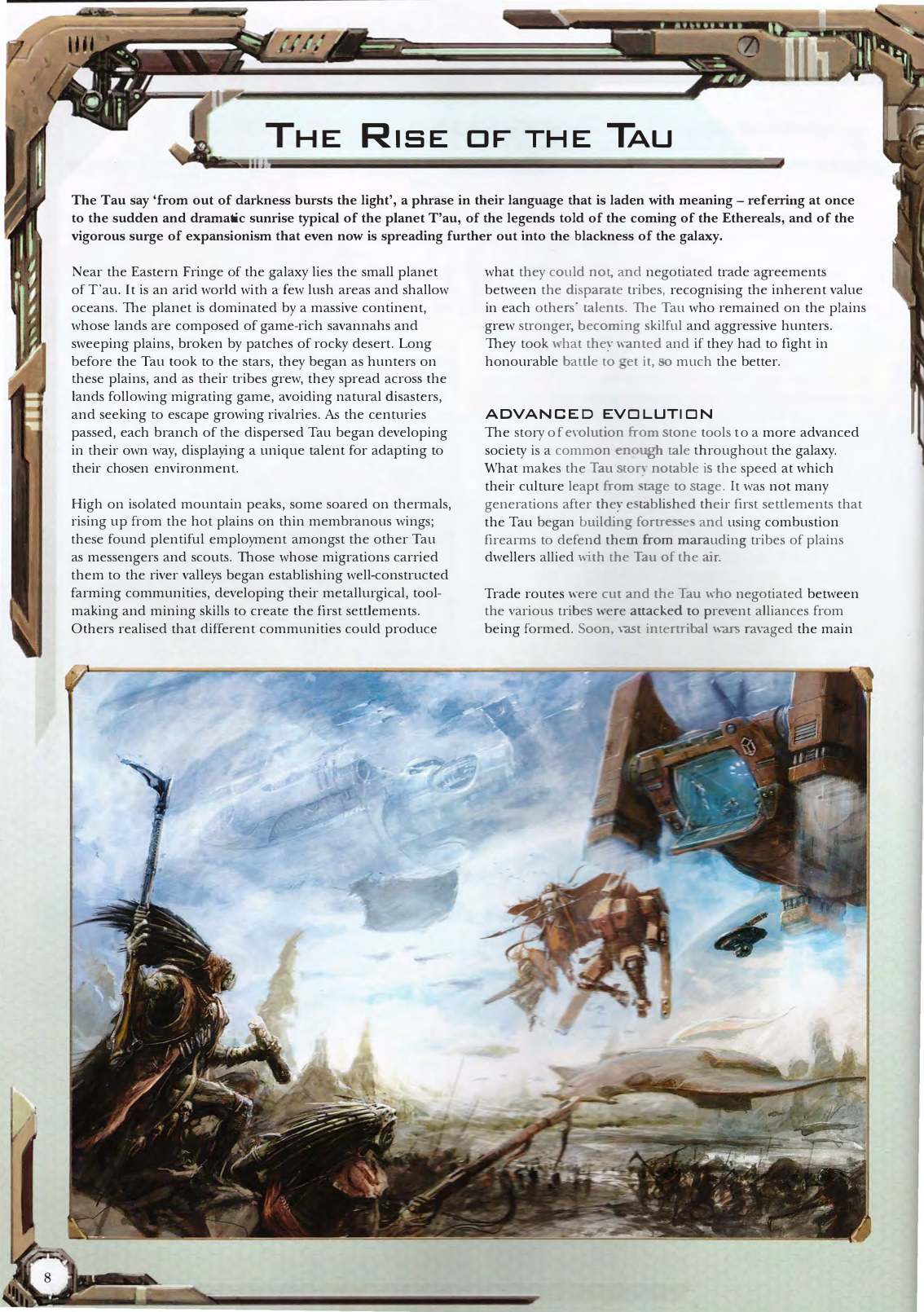 图片[8]-T1081-战锤40K 规则书 陶氏帝国 第六版 | Warhammer 40k – Codex -Tau Empire 6E-爱画画的卷心菜