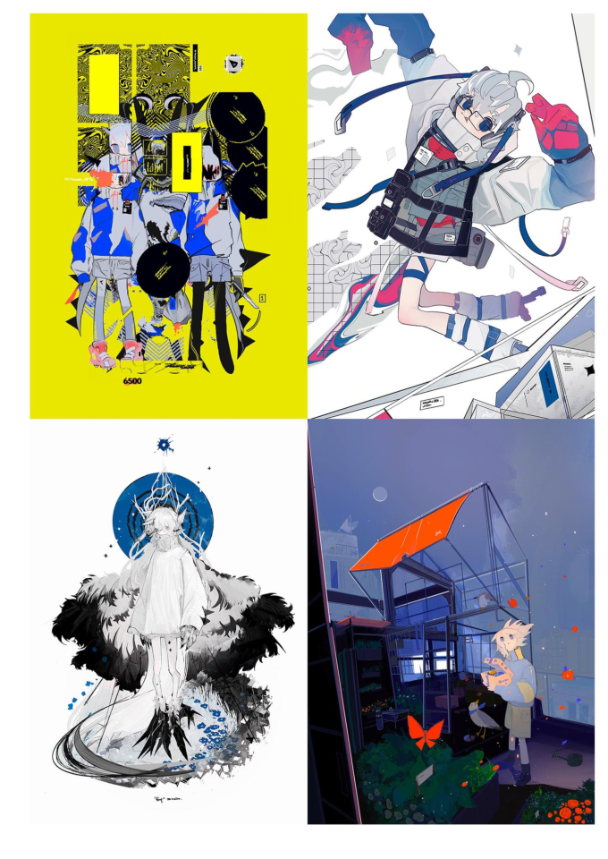 图片[9]-T1150-幻象2024插画师设定集 | VISIONS 2024 ILLUSTRATORS BOOK-爱画画的卷心菜