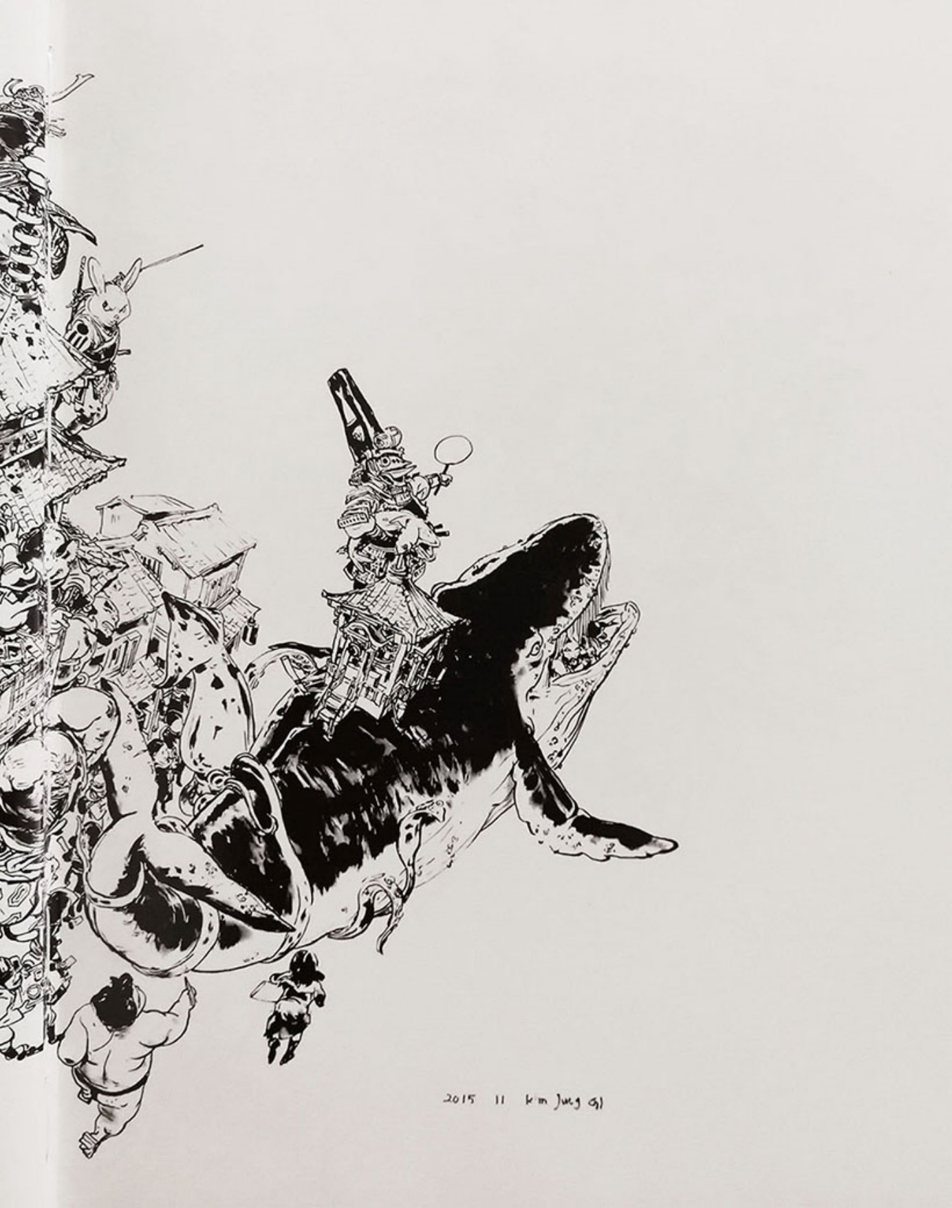 图片[9]-T1176-Kim Jung Gi素描本2016 | Kim Jung Gi – Sketchbook 2016-爱画画的卷心菜