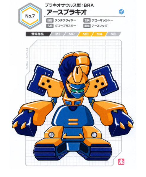 图片[9]-T1186-机甲战士终极角色设定集 | Medarot Ultimate Character Book-爱画画的卷心菜