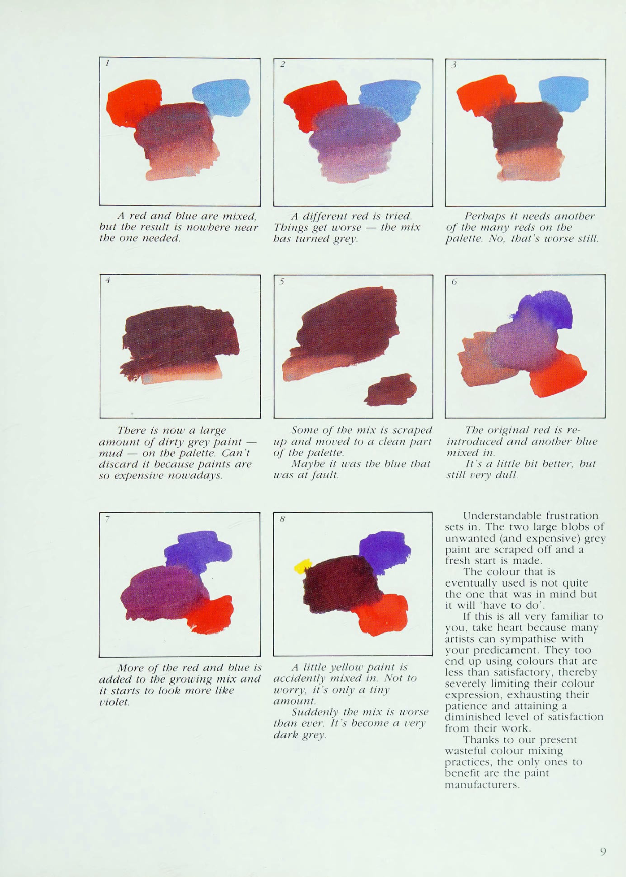 图片[9]-T1188-威尔科克斯 蓝与黄并不成绿 1994 北光出版社 | Wilcox Blue and yellow don’t make green 1994, North Light Book-爱画画的卷心菜