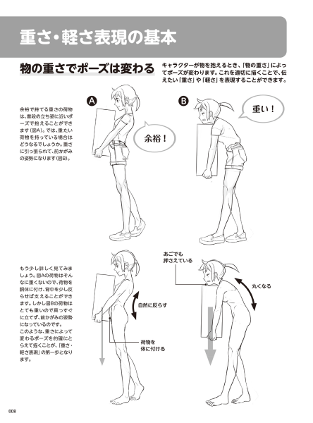 图片[9]-T1009-漫画基础素描 ：重量与轻盈的表现篇 漫画技法教程书-爱画画的卷心菜