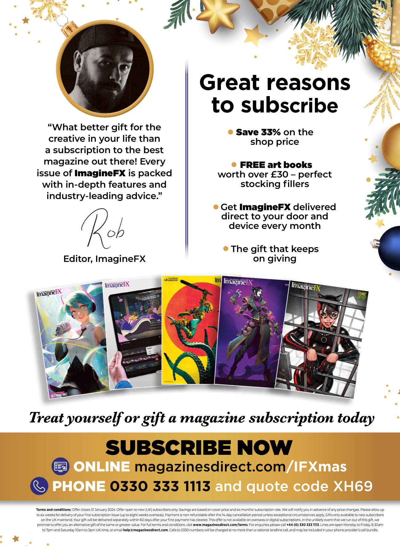 图片[9]-T120-ImagineFX 第233期 圣诞特刊 2023 | ImagineFX I233 Xmas 2023-爱画画的卷心菜