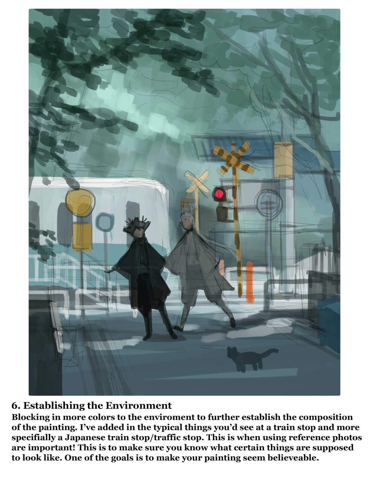 图片[9]-T1238-环境流程01 | ENVIRONMENT PROCESS 01-爱画画的卷心菜