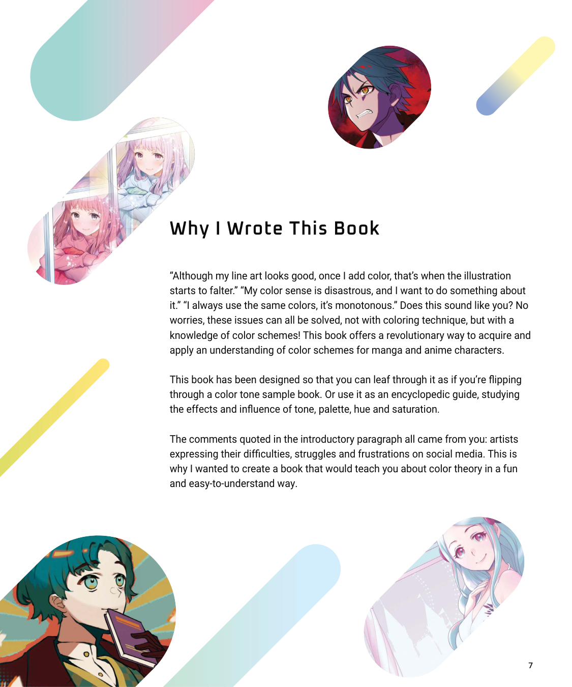 图片[9]-T1027-动漫漫画数字上色指南选择让画面生动的颜色 | Anime Manga Digital Coloring Guide Choose the Colors That Brin-爱画画的卷心菜