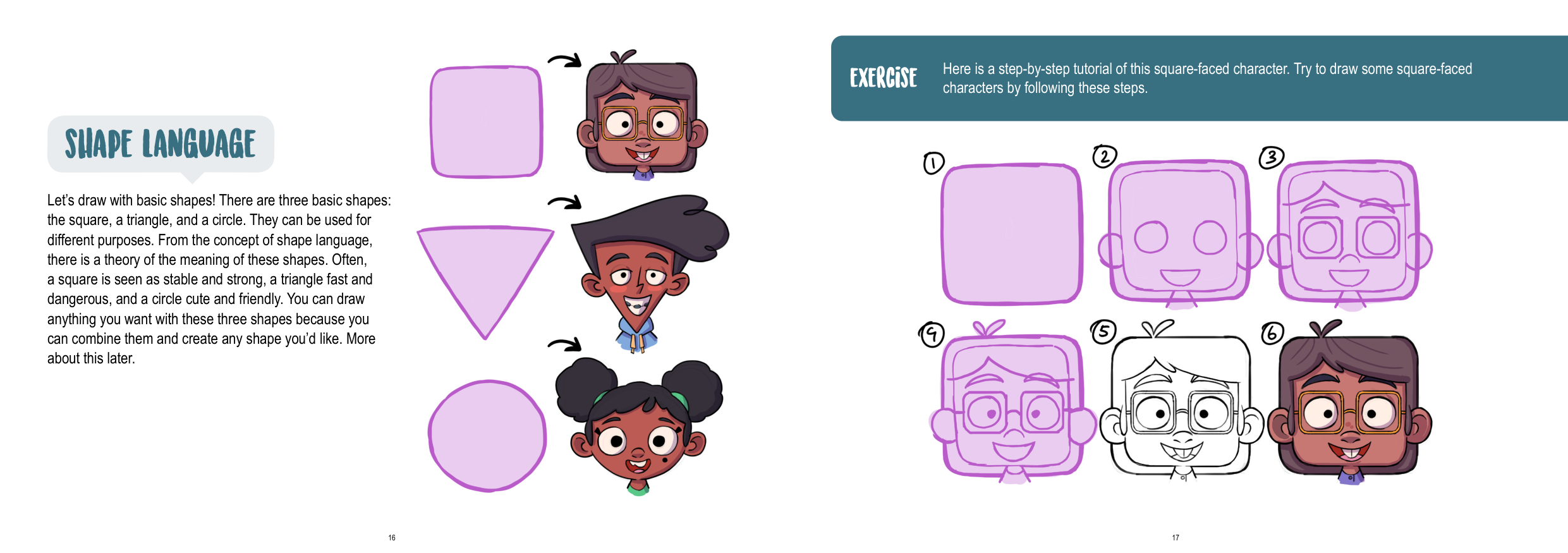 图片[9]-T1420-如何绘制风格化角色 | How to Draw Stylized Chatacters-爱画画的卷心菜