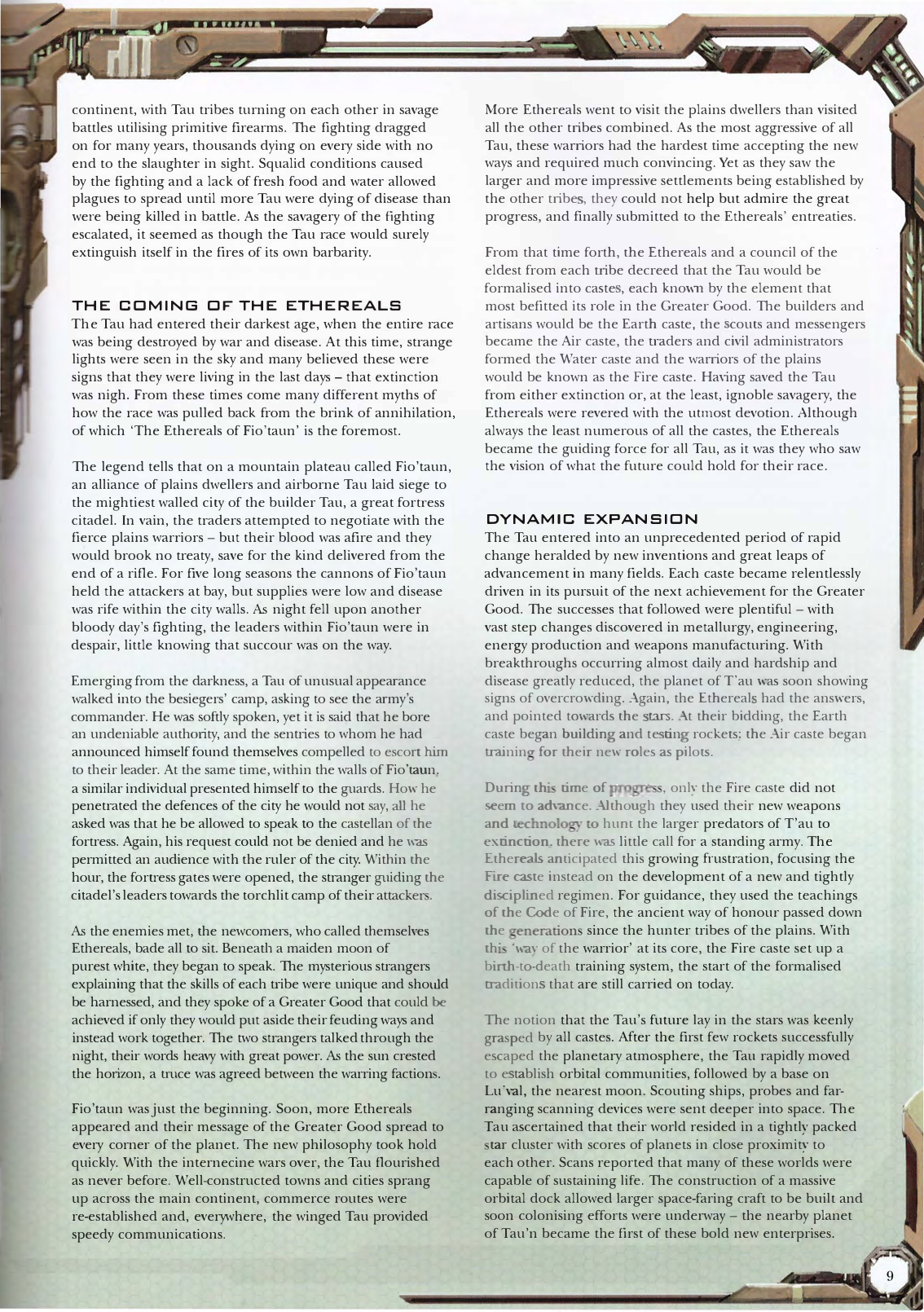 图片[9]-T1081-战锤40K 规则书 陶氏帝国 第六版 | Warhammer 40k – Codex -Tau Empire 6E-爱画画的卷心菜